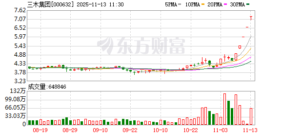 三木集团股票(三木集团股票股吧)